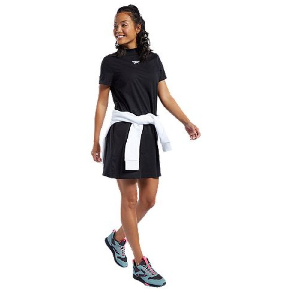 Reebok mock neck t-shirt dress